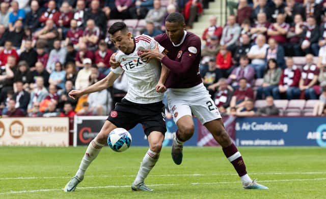 Goals from Josh Grinnelly and Lawrence Shankland gave Hearts the three points