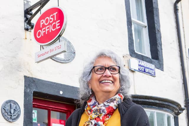 Nazra Alam co-managed to Sanquhar Post Office since 2015 (SWNS)