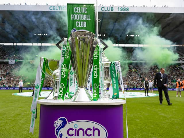 Celtic are the holders of the Scottish Premiership trophy