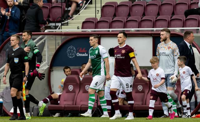 Hearts and Hibs meet again at Tynecastle Park this Saturday. Pic: SNS