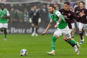 Socceroos stars Martin Boyle and Cammy Devlin in opposition at Tynecastle