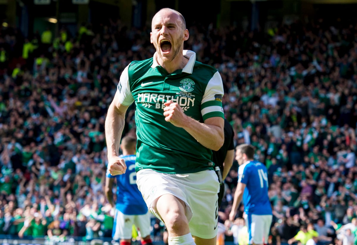 Monty pulls on the Hibs green to honour Scottish Cup hero