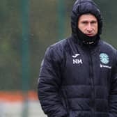 Low pressure systems battered the Hibs Training Ground yesterday, as Montgomery prepared for tip to Ibrox. 