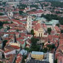 View the Old Town from Gediminas Hill