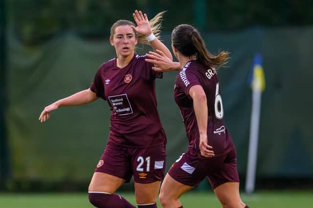 Hearts will be hoping to go far in this year's addition of the Scottish Cup. Credit: (© ScottishPower Womens Premier League | Malcolm Mackenzie)