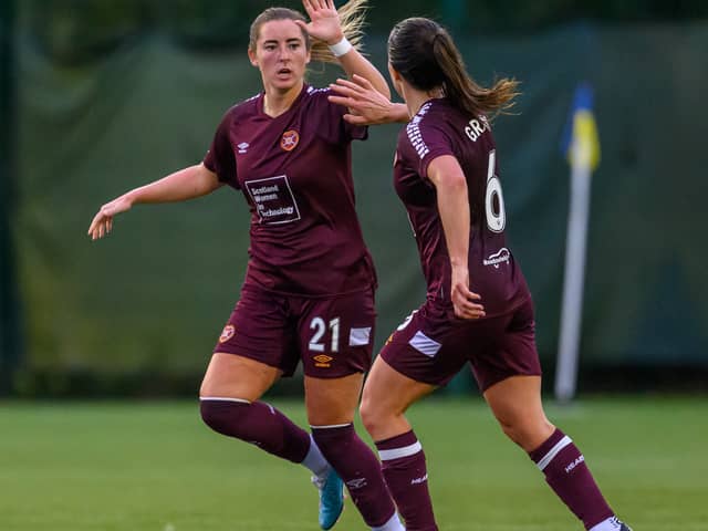 Hearts will be hoping to go far in this year's addition of the Scottish Cup. Credit: (© ScottishPower Womens Premier League | Malcolm Mackenzie)