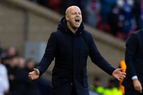 Steven Naismith reacts as Hearts lose to Rangers in Viaplay Cup semi-final