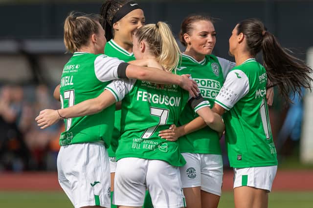 Hibs are aiming to reach the Sky Sports Cup final again this season. Image Credit: Colin Poultney/SWPL