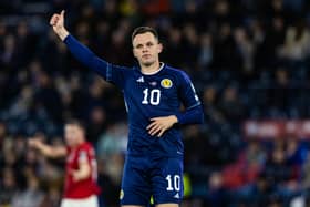 Lawrence Shankland impressed in both Euros qualifying fixtures but must continue his club form if he is to make the plane to Germany next summer. 