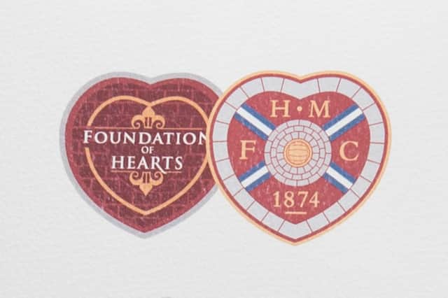 Foundation of Hearts own Heart of Midlothian FC on behalf of supporters. Pic: SNS