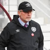 Craig Levein during his second stint as manager of Hearts in 2019
