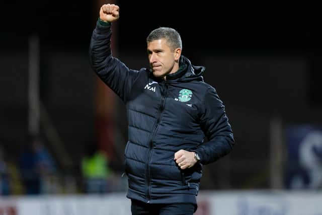 Nick Montgomery oversaw a 2-1 win against Dundee last weekend.