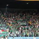 Hibs fans enjoy a UEFA away day against Lucerne