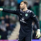 Once again, the Hibs number one will take the gloves.