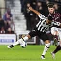 Craig Halkett played a key role in a back three on Saturday as Hearts beat St Mirren 2-0 at Tynecastle (Pic: SNS)