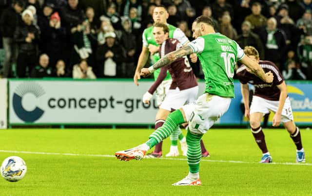 Boyle is one of FOUR Hibs players off on international duty