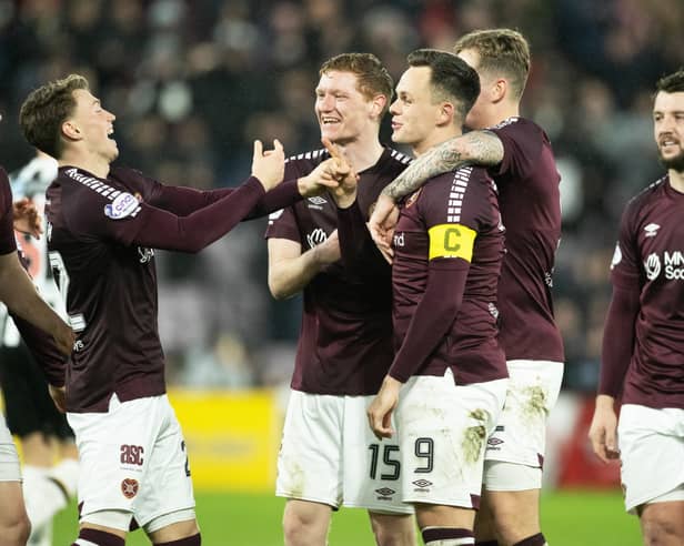 Hearts are third in the table currently