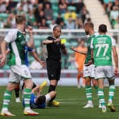 How Hearts and Hibs ran for fouls committed this season. (Getty Images)