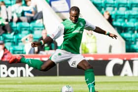Sol Bamba was an Easter Road favourite and an Ivory Coast international (Pic: SNS)