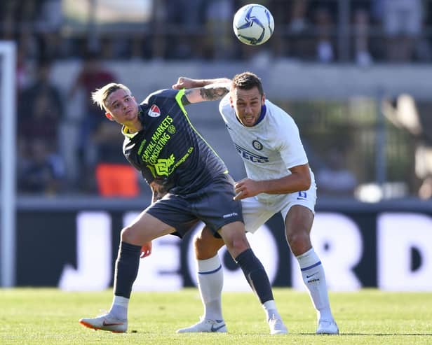 Adryan in action for Sion in a 2018 friendly against Inter Milan (Pic: Getty)