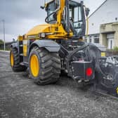 The JCB Pothole Pro is said to repair potholes in a quarter of the time at half the cost