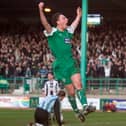 Scott Brown featured in Hibs' first ever fixture against Inverness Caley Thistle in November 2004.