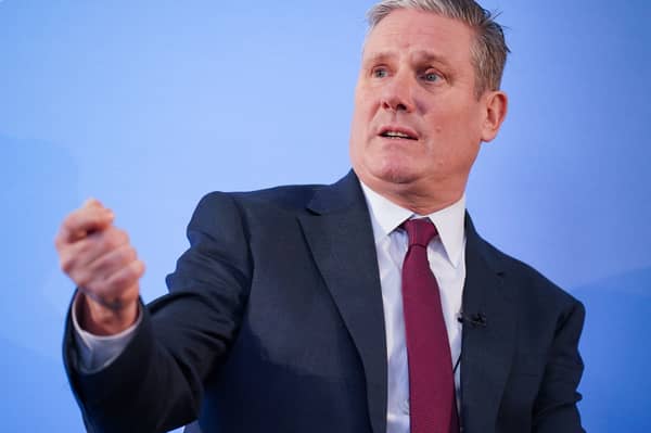 Labour leader Sir Keir Starmer  is determined not to throw away the party' lead. Picture:  Jonathan Brady/PA.