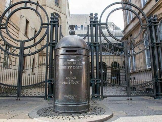 Hearings at Edinburgh Sheriff Court were postponed for around three hours
