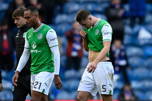 Hibs lost 4-0 at Ibrox the last time these two sides clashed. 