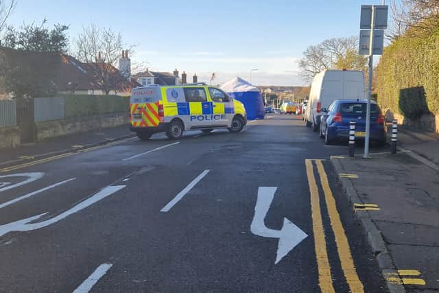 Police are at the scene of an incident on Craigs Road