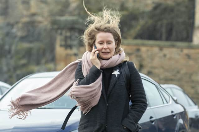 Strong winds are expected in Edinburgh on Wednesday.