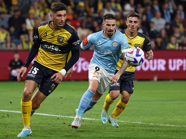 Triantis is no stranger to our Head Coach as the defender played a big part for Nick Montgomery as Central Coast Mariners (Pic: Getty)