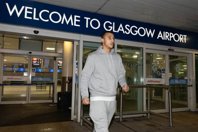 Transfer target Adam Idah arrives in Glasgow ahead of deadline day