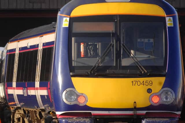 Train services between Edinburgh and Perth will be affected this weekend