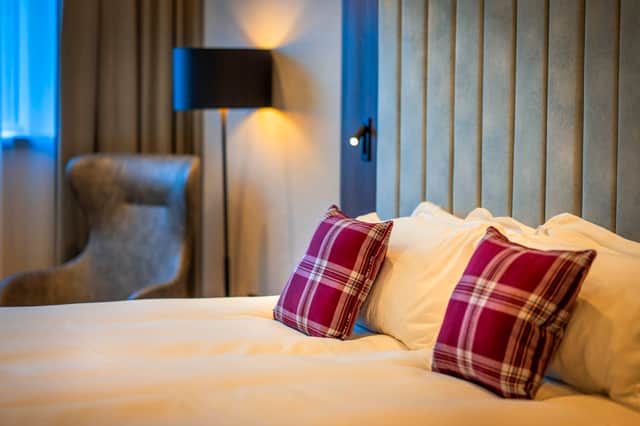 Each bedroom at Edinburgh's new Tynecastle Park Hotel will have an emperor-sized bed.