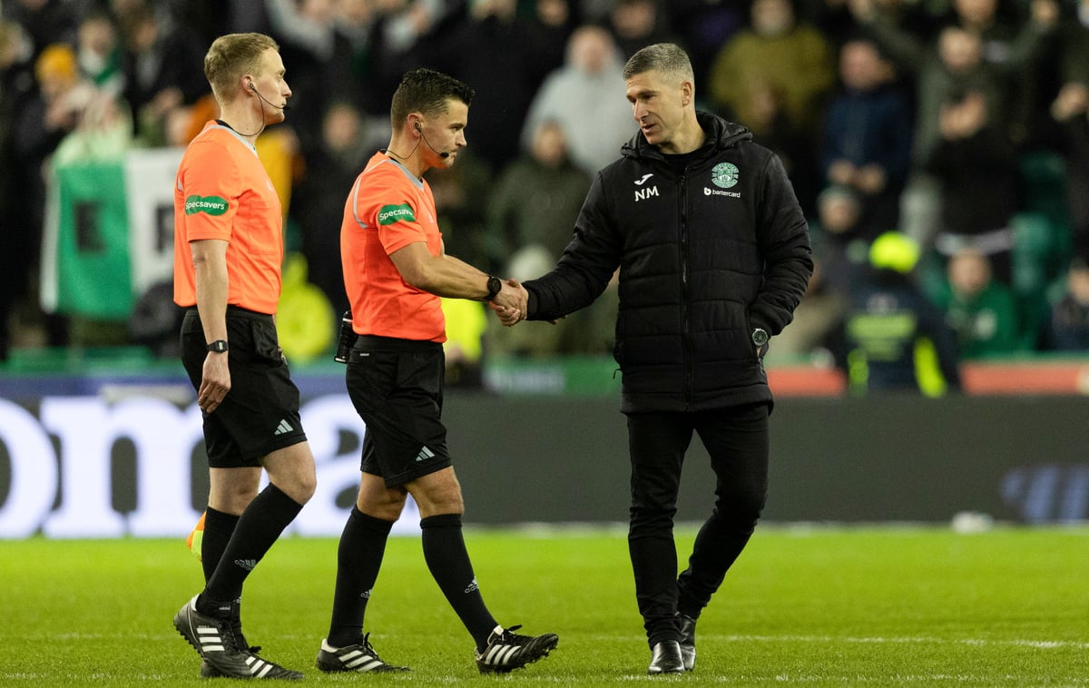 'VAR should have given us a penalty as well' - Hibs boss frustrated after Celtic loss