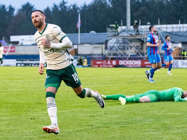 Boyle celebrates his first goal since returning from Asian Cup duty.