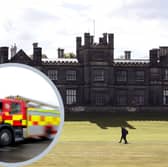Kenneth Coleman set fire to a large pile of wood chips causing the wooden building to burn down at the Dalmeny House Estate near South Queensferry, on the outskirts of Edinburgh.