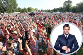 Peter Andre will appear at the  Edinburgh Foodies Festival in August.
