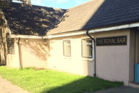 The former Royal Bar lies vacant