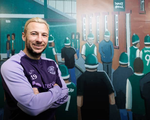 Adam Le Fondre is back in the Hibs fold after injury.