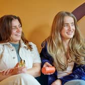 Isla Telfer and Jessica Watson have created 
menopause-focussed personal care brand GLORIAH. Photo by Jack Currie.