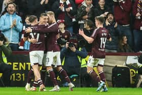 Hearts enjoyed another fine afternoon against the Steelmen.