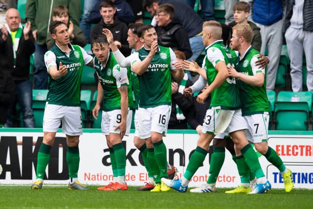 The former Hibs striker has signed for an SPFL club.