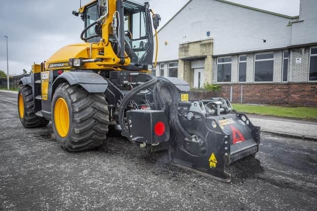 The council hired a Pothole Pro on trial, but is now looking at buying two of the machines, known as "pothole killers".