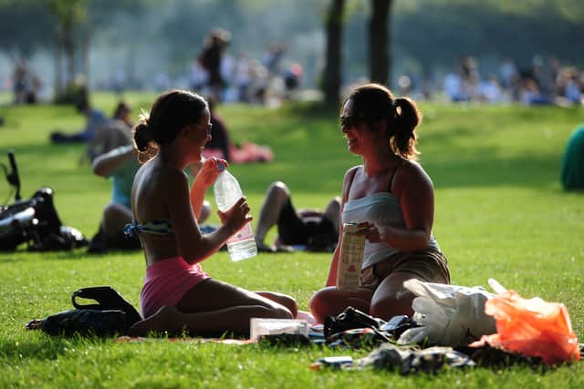Large numbers of people enjoying the Meadows or other green spaces in the summer means increased demand for public toilets. Picture: Ian Rutherford