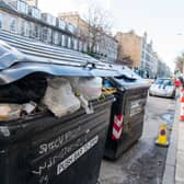 Edinburgh Airbnb owners may have to pay for waste collections.  Picture: Ian Georgeson.