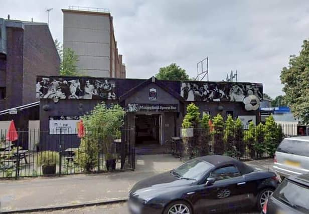 Plans to turn Murrayfield Sports bar into student flats have been refused by city planners, following concerns about 'flood risk'.