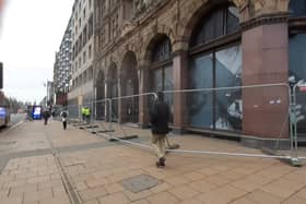 Fences go up for Jenners refit works set to start