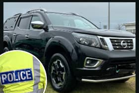 The car was stolen from an East Lothian property on February 26
